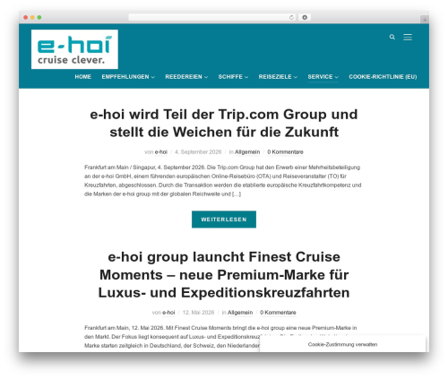 WordPress theme e-hoi Responsive - presse.e-hoi.de