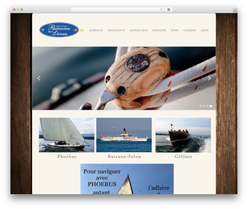 WordPress theme Filtered - patrimoine-leman.ch
