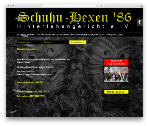 WordPress theme MAIN THEME - schuhuhexen.de