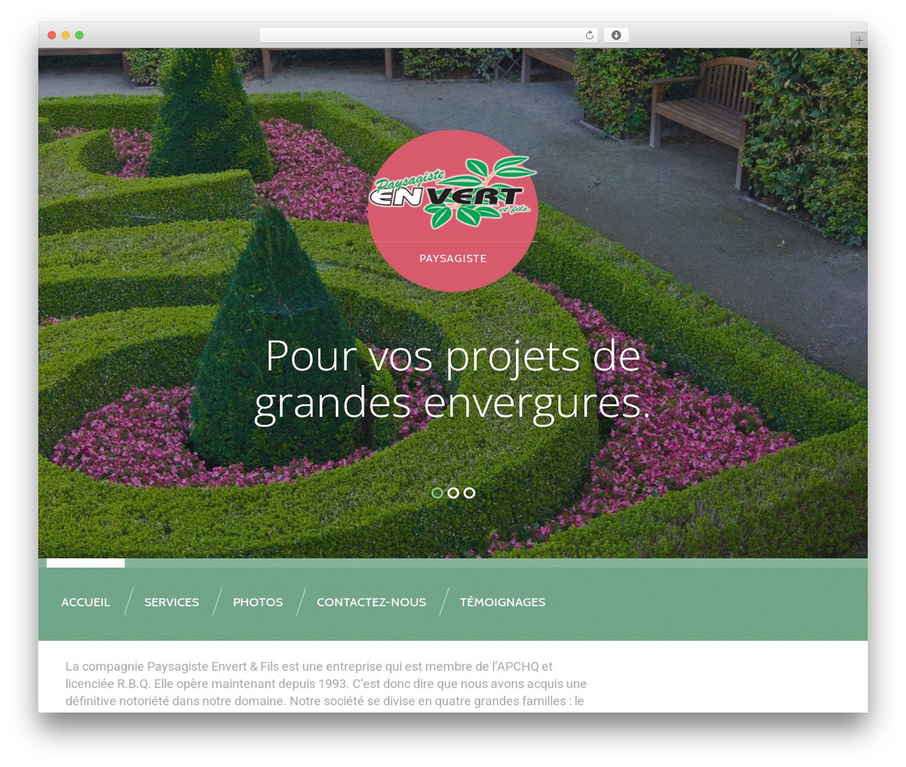 WordPress website theme cherry - paysagisteenvert.com WordPress website theme cherry - paysagisteenvert.com