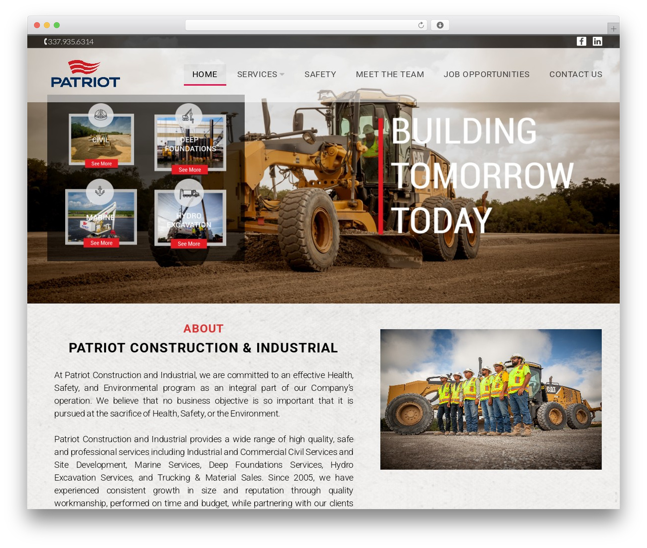 WordPress website theme PageLines Framework - patriot-construction.com WordPress website theme PageLines Framework - patriot-construction.com