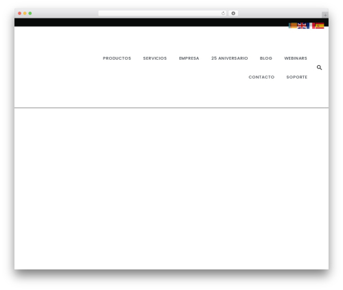 Arimo theme WordPress - sernutec.com
