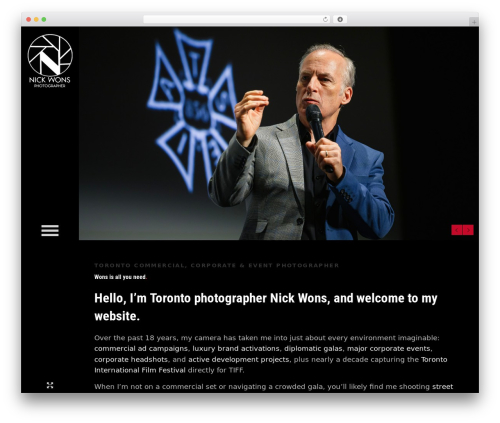 Astro WordPress gallery theme - wons.ca