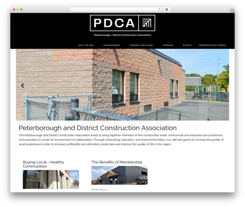 AuraTheme WordPress theme - peterboroughconstructionassociation.ca