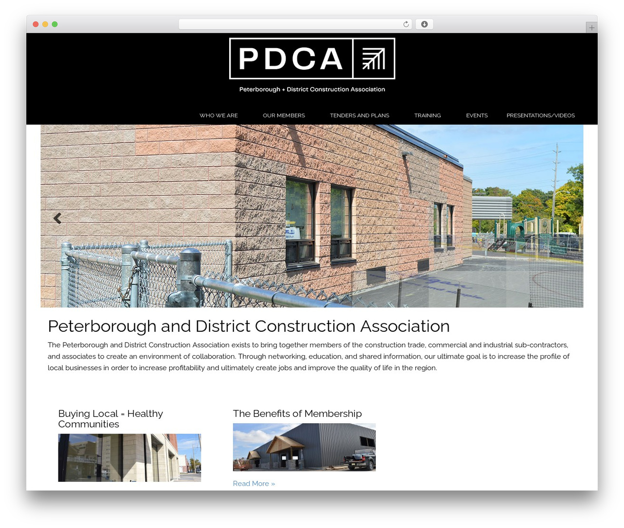 AuraTheme WordPress theme - peterboroughconstructionassociation.ca