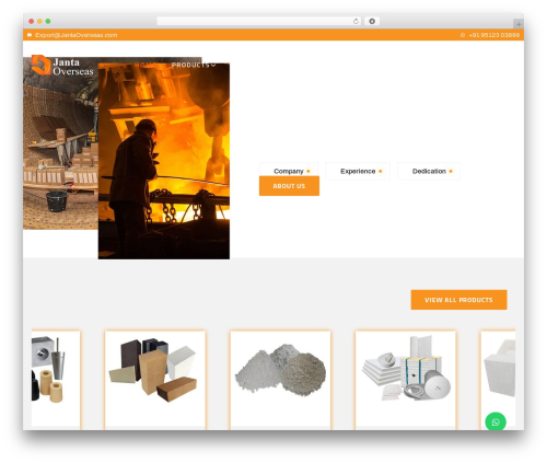 Elevate WordPress theme - jantaoverseas.com