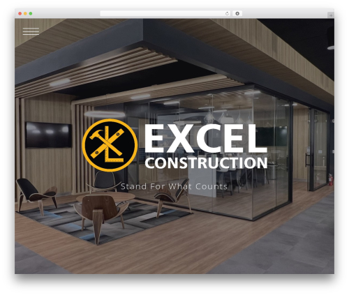 EXCEL Construction theme WordPress - excelsf.com