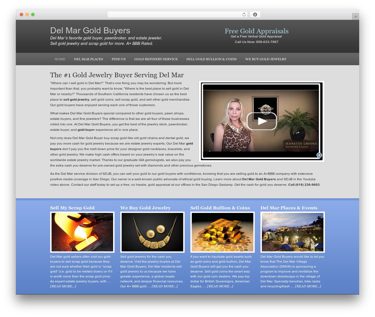 Executive Child Theme theme WordPress - delmargoldbuyers.com