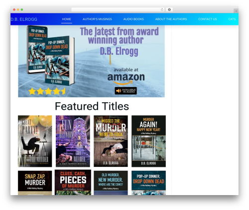 Publisherly WordPress theme - dbelrogg.com