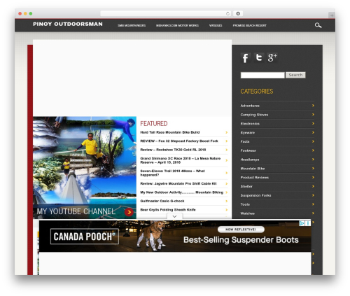 Theme WordPress Noteworthy - pinoyoutdoorsman.com