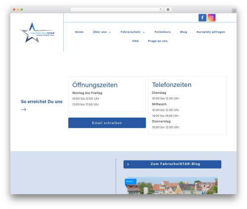 Embedder for google reviews WordPress plugin - fahrschulstar.de