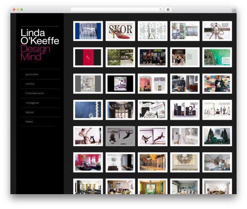 Widescreen WordPress theme - lokdesignmind.com