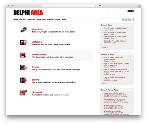 WP-DownloadManager (wp-downloadmanager) free WordPress plugin - delphiarea.com