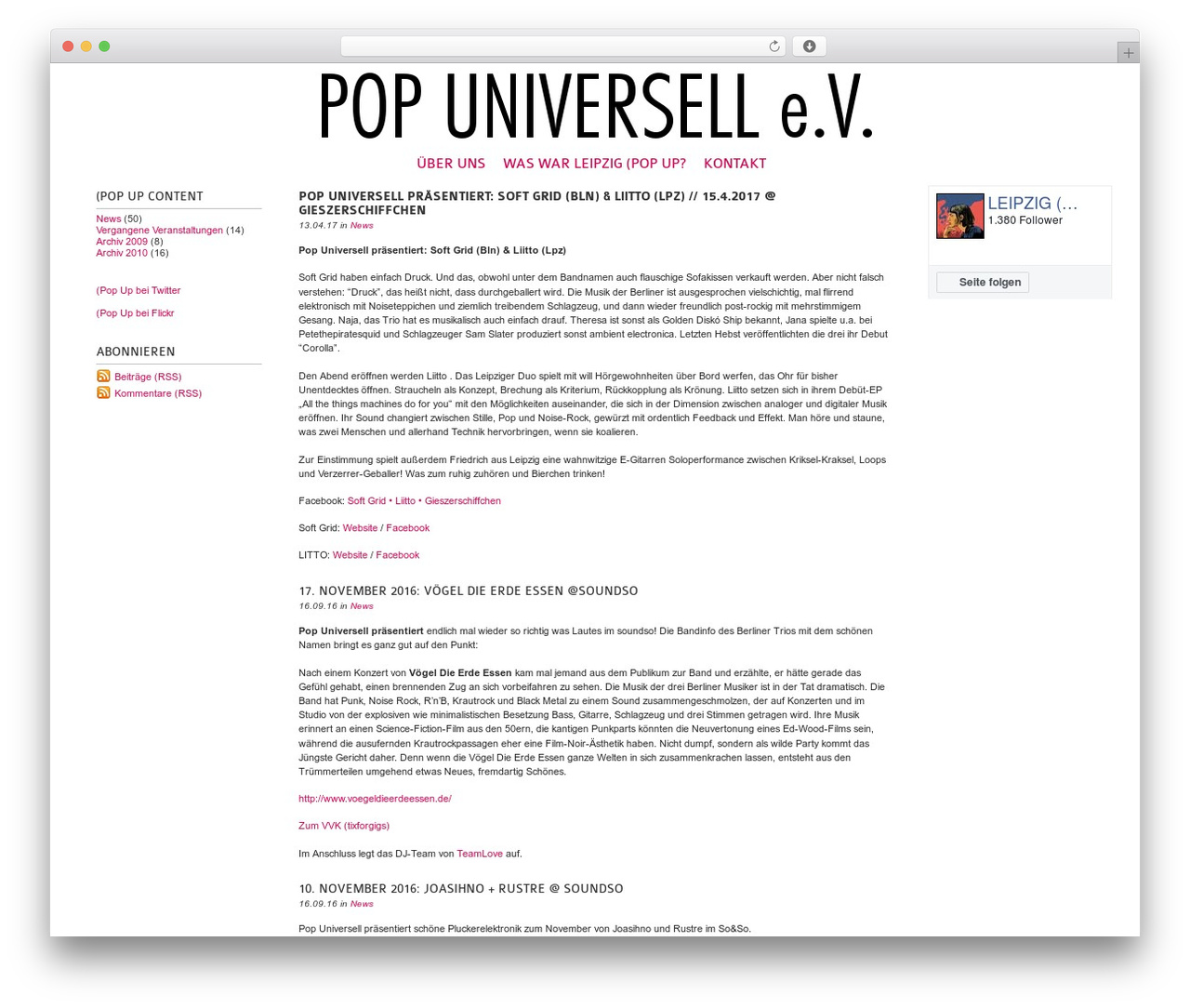 WordPress theme ZyRed Theme - popuniversell.de