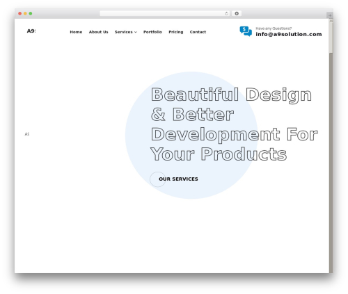 Avrix WordPress theme - a9solution.com