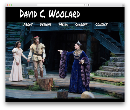 Canvas WordPress theme - davidcwoolard.com