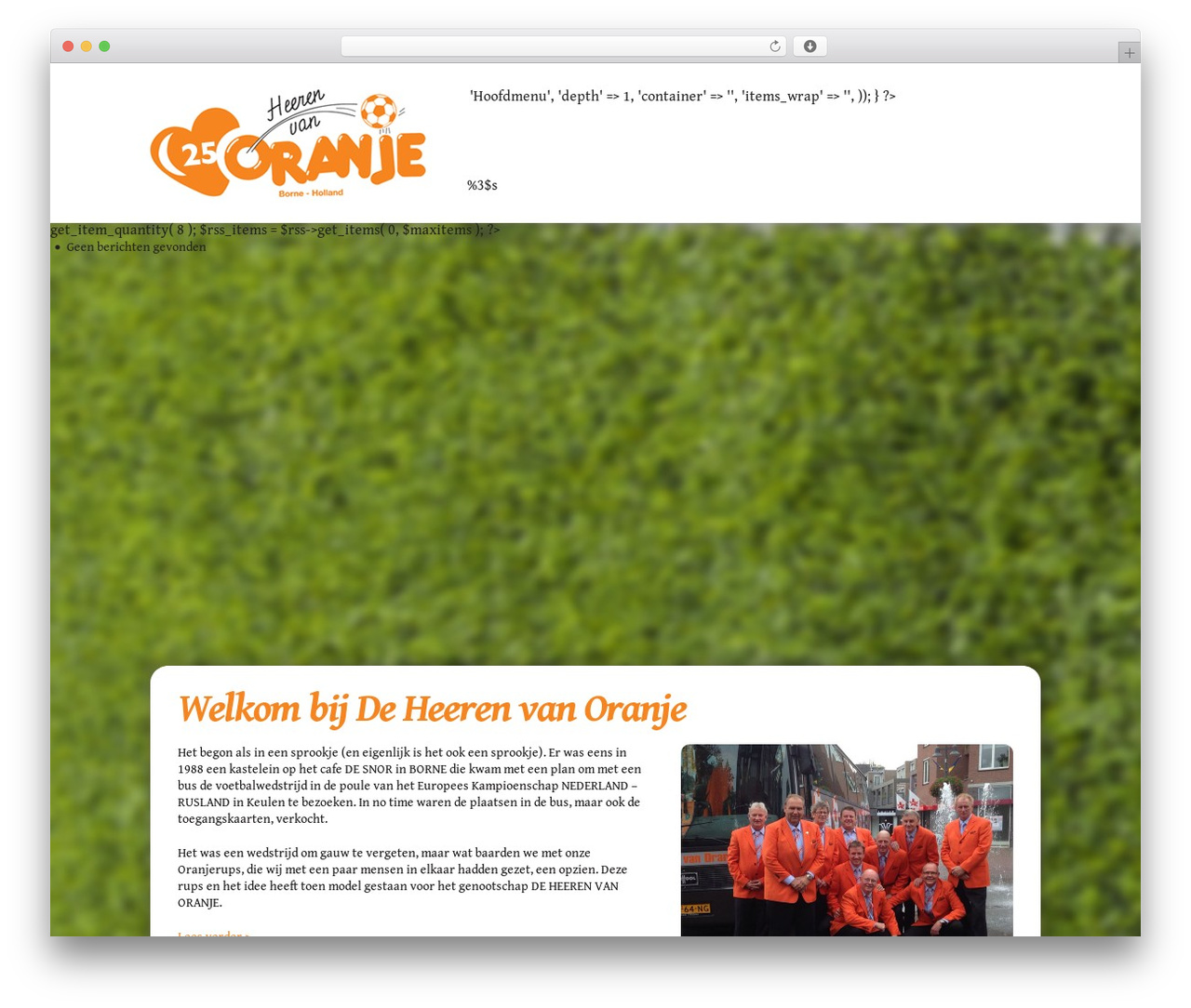 Cornerstone, for WordPress WordPress theme - deheerenvanoranje.nl