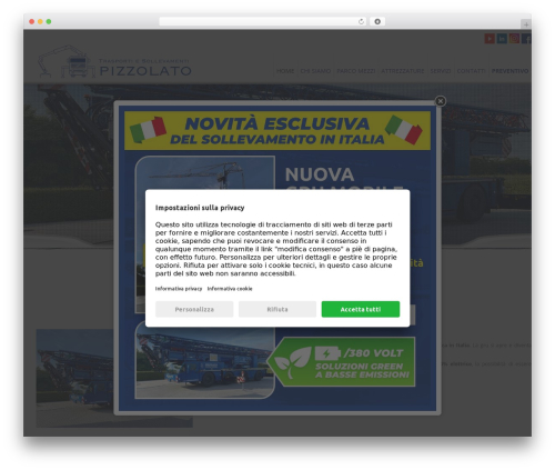 Popup builder platinum WordPress plugin - pizzolatotrasporti.com