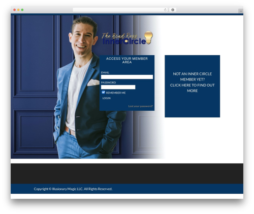 Progressally WordPress plugin - bradrossinnercircle.com