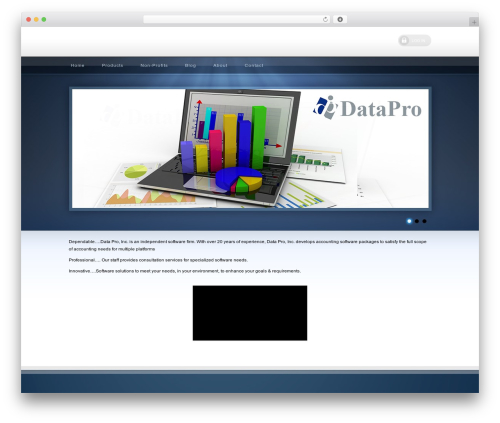 ENTREPENEUR theme WordPress - data-pro.com