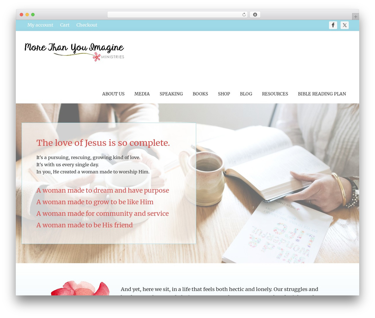 Genesis WordPress theme - morethanyouimagine.org Genesis WordPress theme - morethanyouimagine.org
