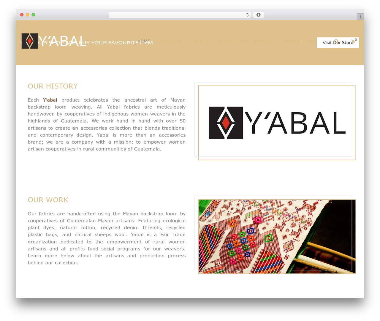 HandMade WordPress theme - yabal.org