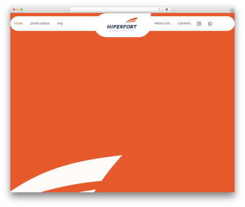 Hello Elementor WordPress theme - hiperfort.com.br