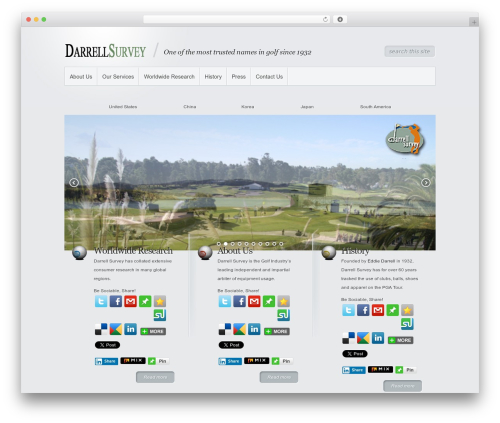 Social WordPress plugin - darrellsurvey.com