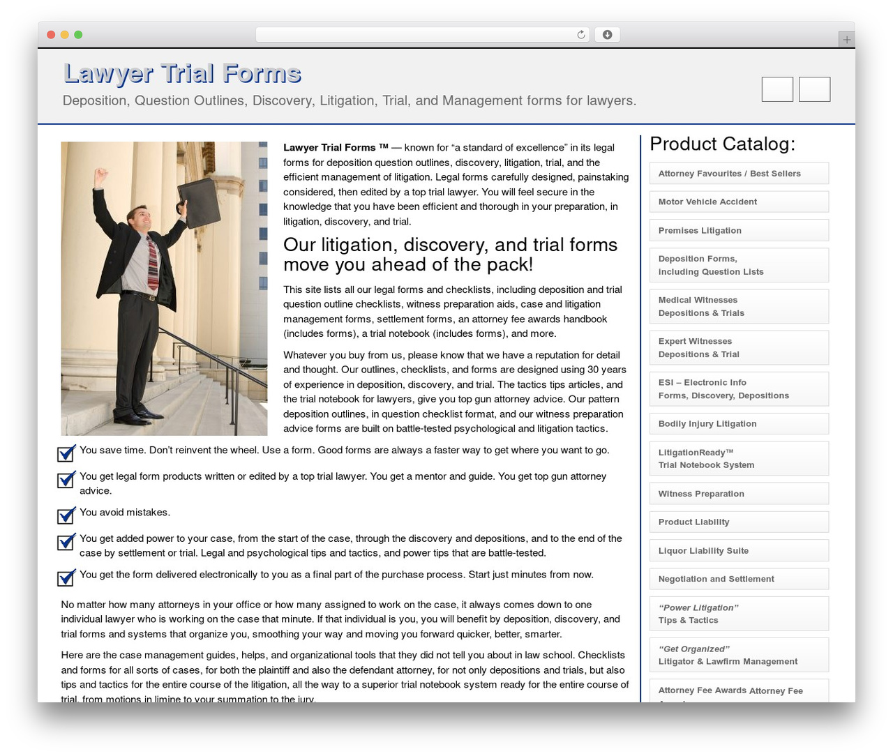 Theme WordPress Bootscore - lawyertrialforms.com