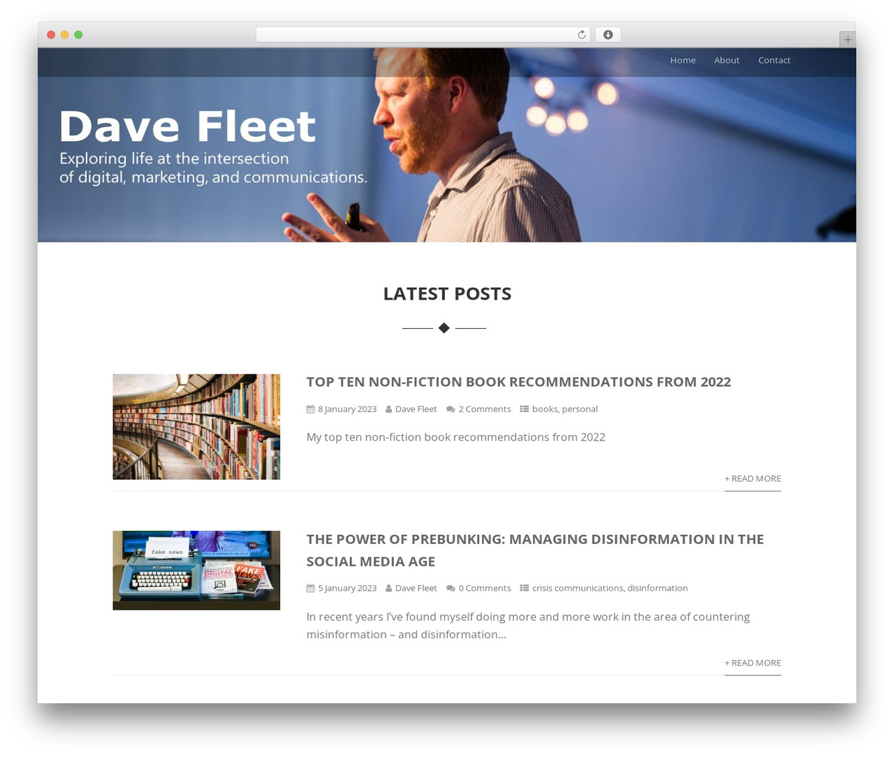 Theme WordPress Optimizer PRO - davefleet.com