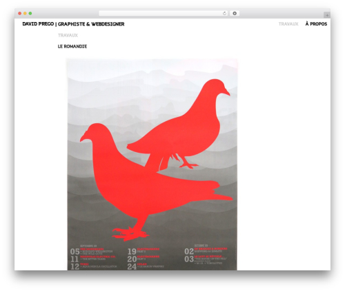 Theme WordPress David Prego - davidprego.ch