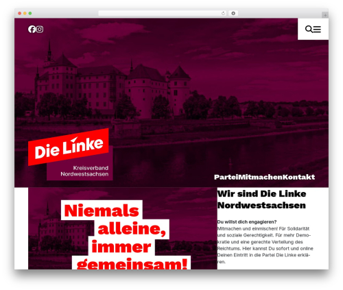 Dig multiseitensystem dielinke WordPress plugin - dielinke-nordwestsachsen.de