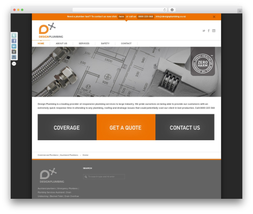 Screets cx WordPress plugin - designplumbing.co.nz