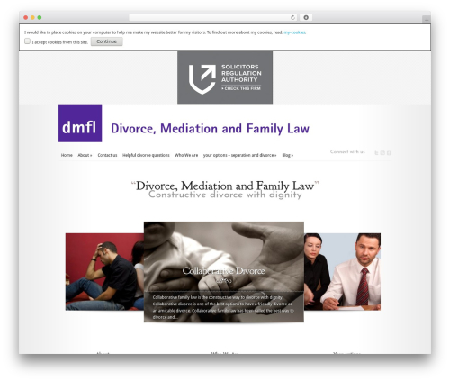 Theme WordPress Modest - dmfl.co.uk