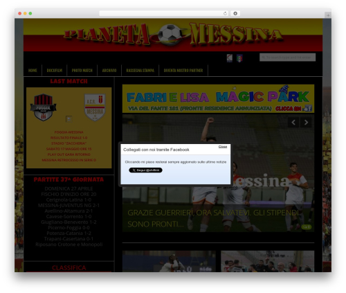 Social PopUP (email lightbox) (social-popup) free WordPress plugin - pianetamessina.com
