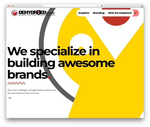 Vangard WordPress theme - dehydr8ed.com