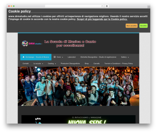 WordPress theme Clockwork WP - drmstudio.net