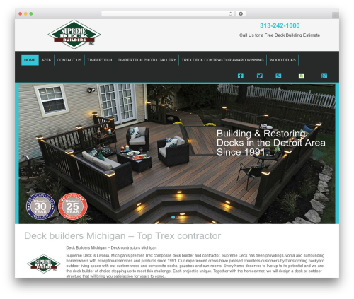 Themler core WordPress plugin - deckcontractorsmichigan.com