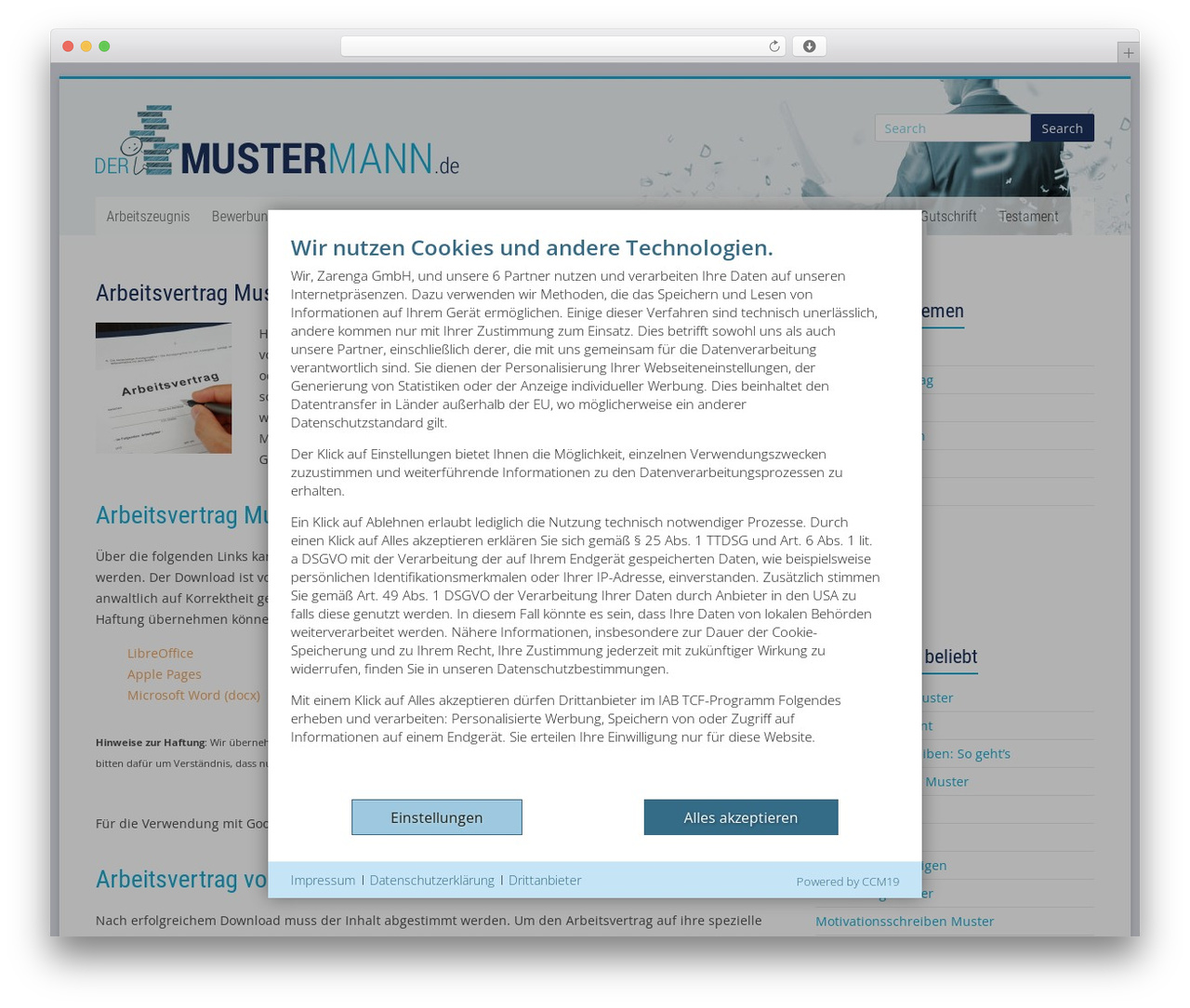 WordPress theme Accelerate Pro - dermustermann.de/arbeitsvertrag-muster WordPress theme Accelerate Pro - dermustermann.de/arbeitsvertrag-muster
