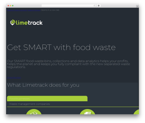 Cms WordPress plugin - limetrack.earth