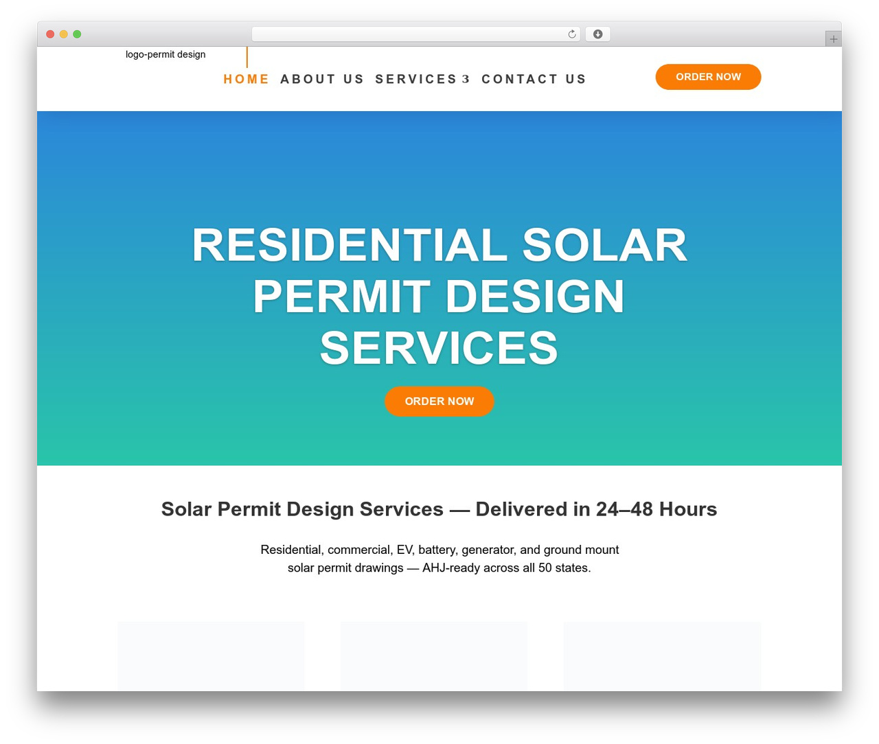 WordPress theme Divi - permitdesign.com