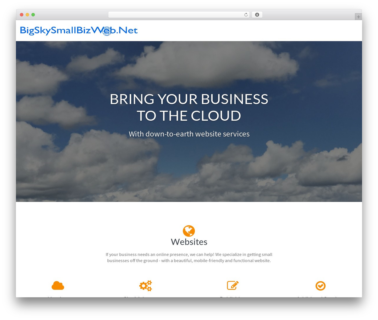WordPress theme Genesis - bigskysmallbizweb.net