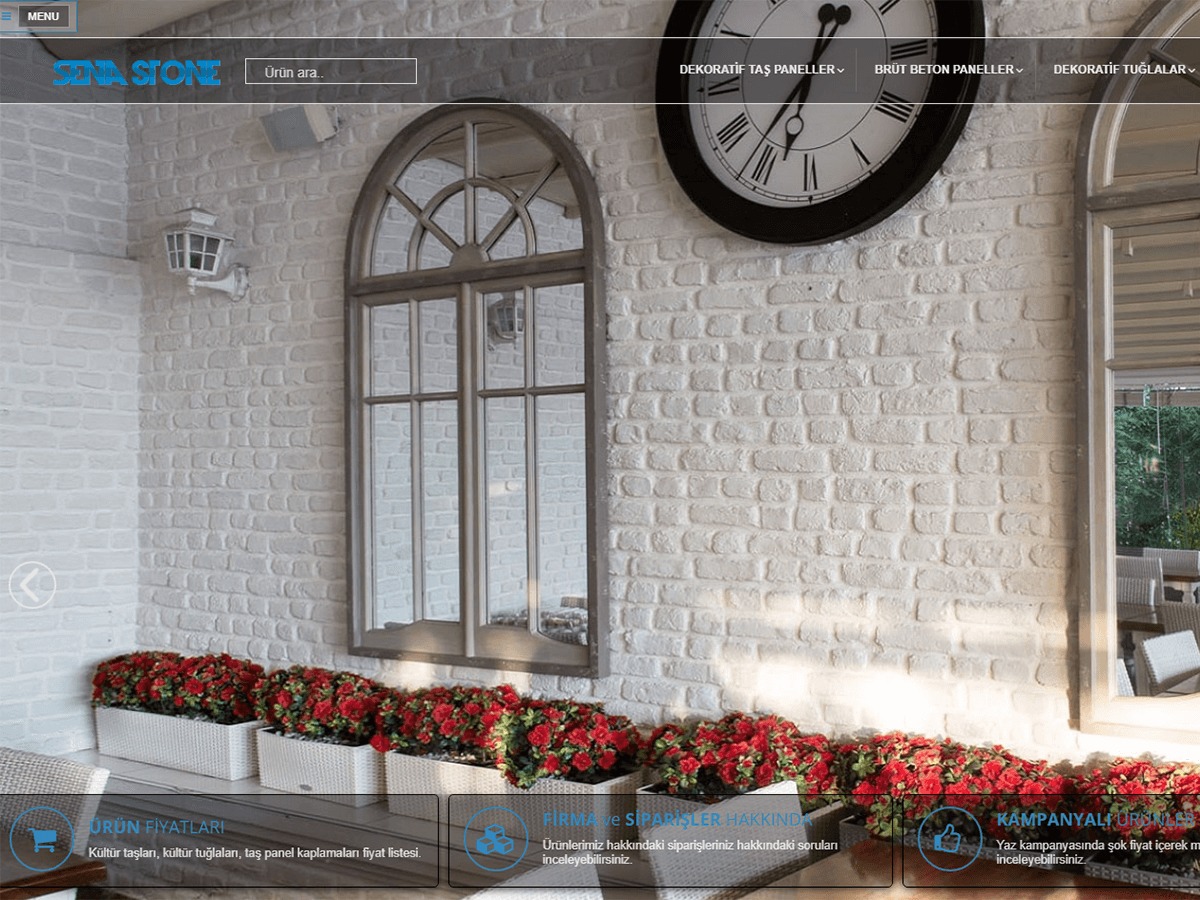 WordPress theme Sena Stone WordPress theme Sena Stone