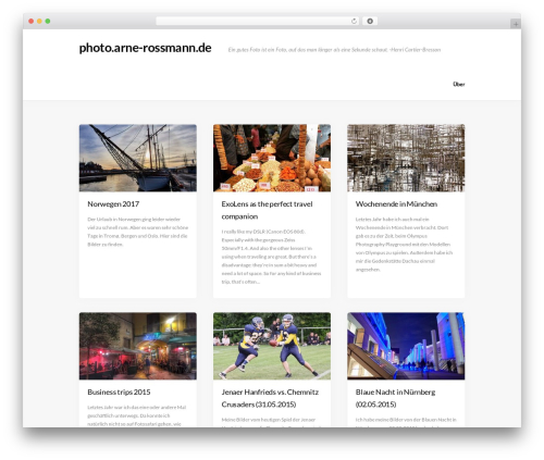 WP theme Murmur - photo.arne-rossmann.de