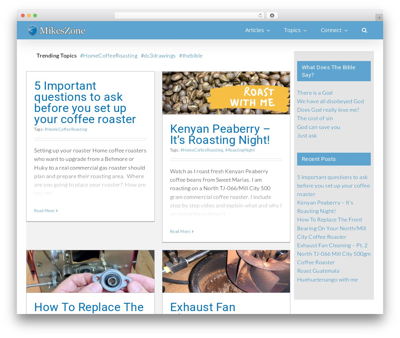 Avada WordPress theme - mikeszone.com