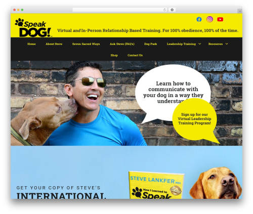 Beaver Builder Theme WordPress theme - speakdog.com
