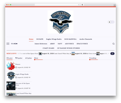 Blogsy best free WordPress theme - opeagleswings.com Blogsy best free WordPress theme - opeagleswings.com