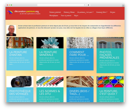 cherry WordPress theme - decoration-peinture.org