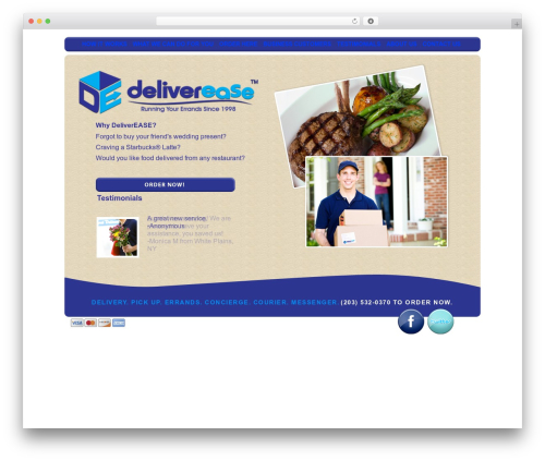 DeliverEASE theme WordPress - deliverease.com