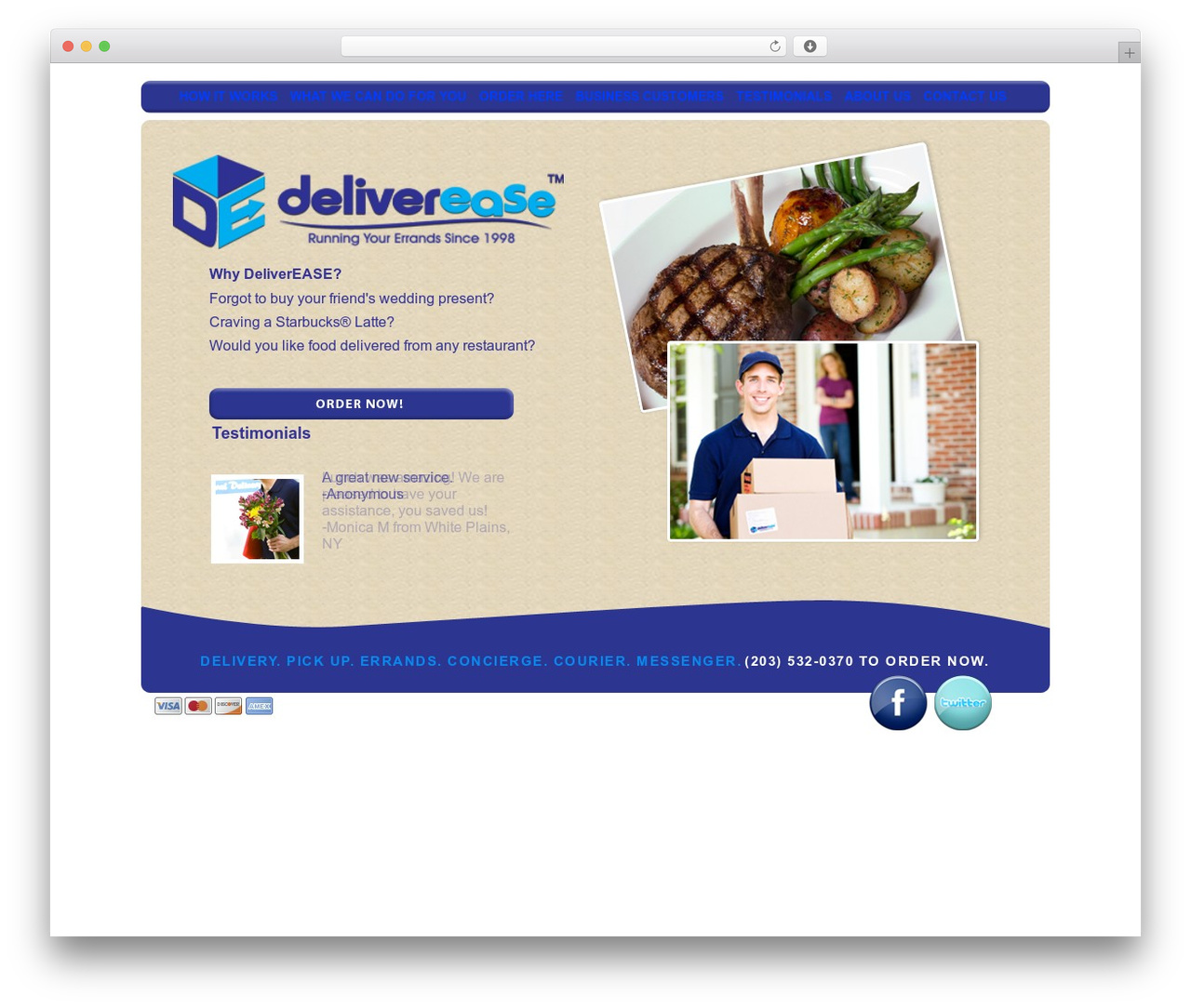 DeliverEASE theme WordPress - deliverease.com DeliverEASE theme WordPress - deliverease.com